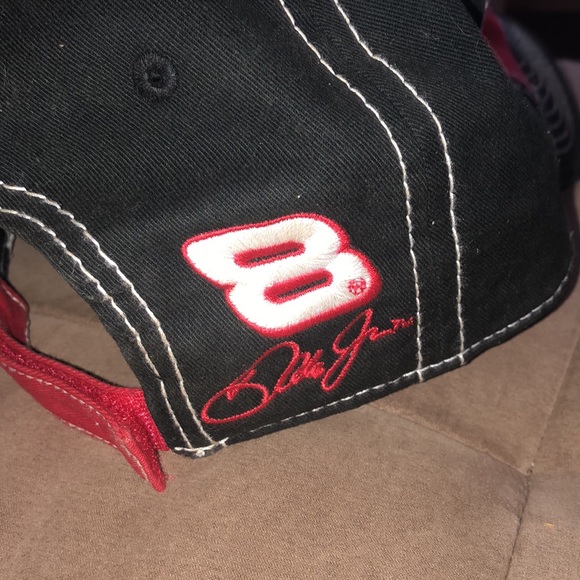 Mens Budweiser Racing Dale Jr Authentic Raceway Hat - Picture 2 of 3